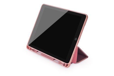 Чехол для планшета Gurdini Leather Series (pen slot) 907383 для Apple iPad Air/Air2/Pro9.7"/NEW 9.7" 2017-2018, темно-розовый
