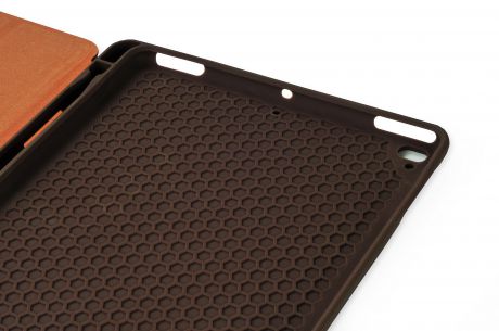 Чехол для планшета Gurdini Leather Series (pen slot) 907375 для Apple iPad Pro 2017 10.5", темно-коричневый