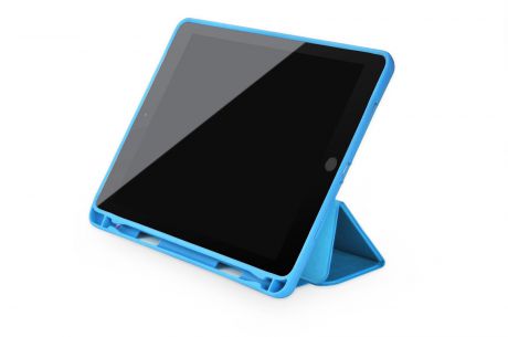 Чехол для планшета Gurdini Leather Series (pen slot) 907374 для Apple iPad Pro 2017 10.5", голубой