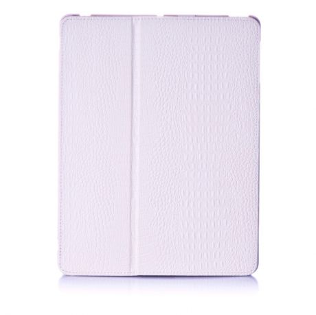 Чехол для планшета Borofone книжка кожа крокодил для Apple iPad 2/3/4, белый