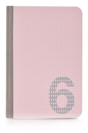 Чехол для планшета Ozaki Ocoat Code - 6 кожа книжка ORIGINAL для Apple iPad mini 7.9", розовый