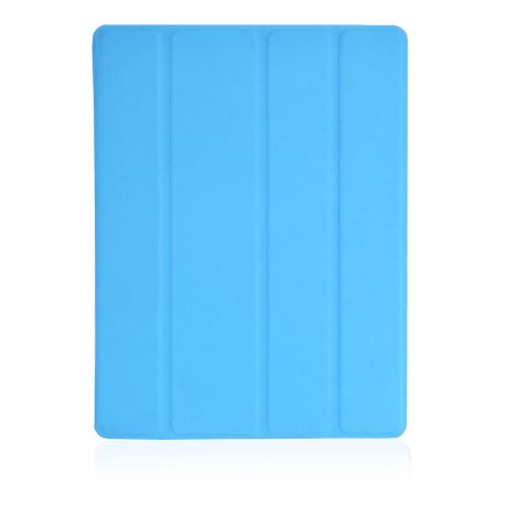 Чехол для планшета iNeez книжка Spider style полиуретановый 170060 для Apple iPad 2, голубой