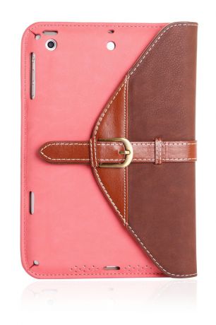 Чехол для планшета iNeez книжка кожа с ремнем 410024 для Apple iPad mini 7.9", розовый