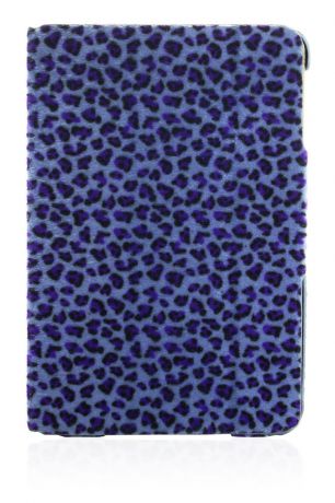 Чехол для планшета iNeez книжка леопард 410182 для Apple iPad mini 1/2/3, синий