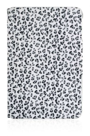 Чехол для планшета iNeez книжка леопард 410180 для Apple iPad mini 1/2/3, белый