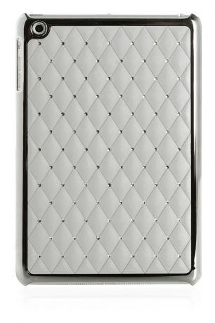 Чехол для планшета iNeez накладка стежка с кристаллами 410148 для Apple iPad mini 7.9", серый