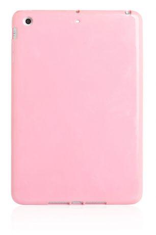 Чехол для планшета iNeez накладка силикон мыльница глянцевый для Apple iPad mini 7.9", розовый