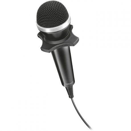 Микрофон Trust Starzz USB Handheld Microphone (21678), черно-серый