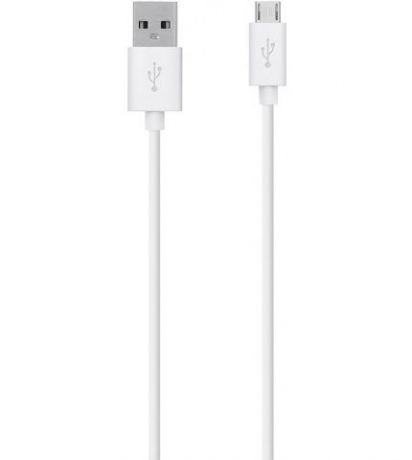 Кабель BELKIN MIXIT - MicroUSB - USB, 2 м, белый