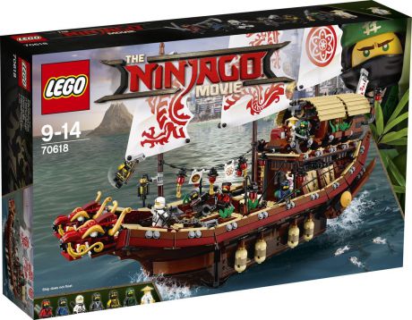 LEGO NINJAGO 70618 Летающий корабль Мастера Ву Конструктор