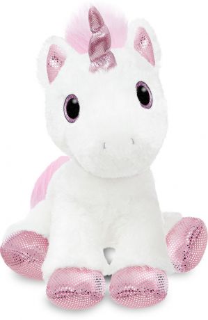 Мягкая игрушка Aurora Единорог, розовый, 30 см