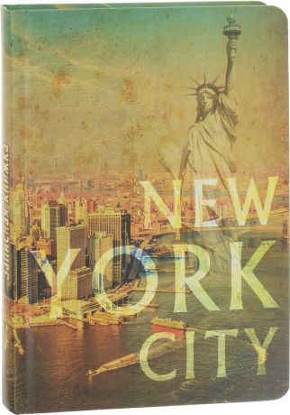 Записная книжка Miland Нью-Йорк, формат A5, 128 листов