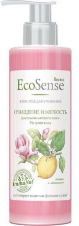 Крем-гель для умывания Весна Ecosenseя, очищение и мягкость, 200 мл