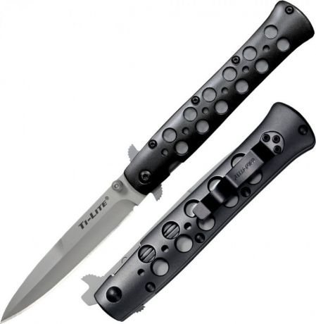 Нож складной Cold Steel Ti-Lite, с клипсой, CS/26B4, длина лезвия 10,1 см