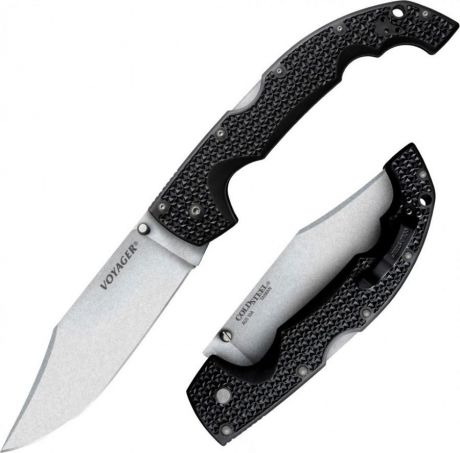 Нож складной Cold Steel Voyager Extra Large, с клипсой, CS/29AXC, длина лезвия 13,9 см