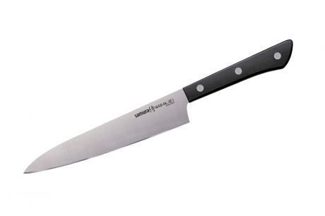 Кухонный нож Samura SHR-0023B/Y, черный