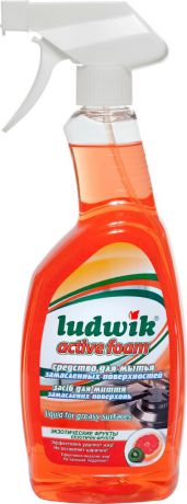 Чистящее средство Ludwik "Exotic Fruits", для мытья замасленных поверхностей, 750 мл