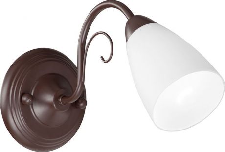 Настенный светильник Vitaluce, Е14, 40 Вт, V3499-7/1A, коричневый матовый