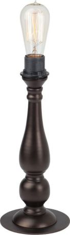Настольный светильник Vitaluce, Е27, 60 Вт, V1660-8/1L, коричневый металлик