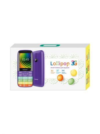 Мобильный телефон ONEXT Lollipop, фиолетовый