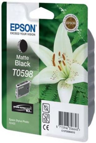 Картридж Epson T0598 (C13T05984010), черный матовый