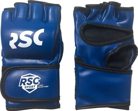 Перчатки ММА RSC, SB-03-325, синий, размер M