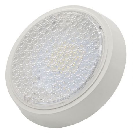 Настенно-потолочный светильник GLANZEN Cветодиодный светильник ЖКХ, 8Вт, 4000К, белый