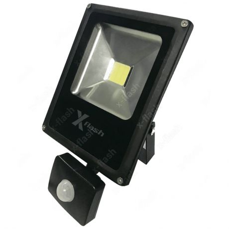 Прожектор светодиодный X-Flash, XF-FL-COB-PIR-20W-4000K, черный