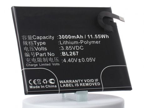 Аккумулятор для телефона iBatt iB-Lenovo-Vibe-K6-M2123