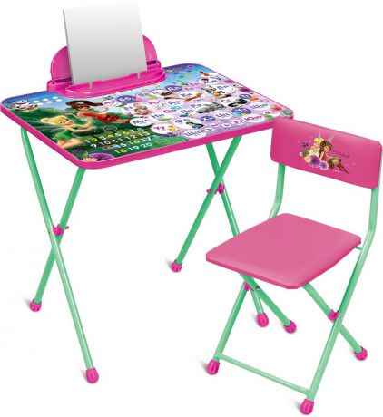Набор детской мебели Ника Disney, Д2Ф1, розовый