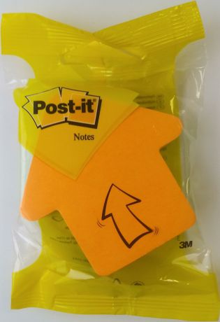 Стикеры Post-it 3M™ 2007A, 62000113, оранжевый