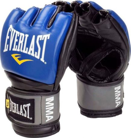 Перчатки для единоборств Everlast Pro Style Grappling, тренировочные, 7778RBLXLU, синий, размер L/XL