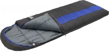 Спальный мешок TREK PLANET Warmer Comfort, зимний, левая молния, серый, синий