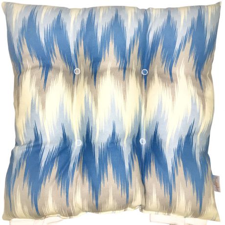 Подушка на стул Altali "Поларис", бежевый, голубой, синий