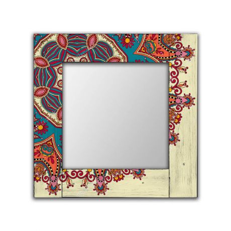 Зеркало интерьерное Дом Корлеоне Зеркало настенное Вернон 65 х 65 см