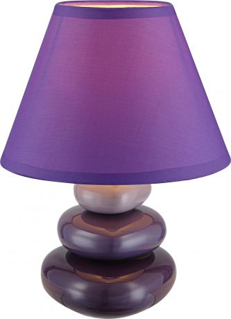 Настольный светильник Globo Travis, фиолетовый