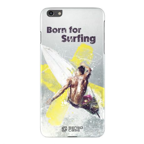 Чехол для сотового телефона SensoCase iPhone 6/7s Plus "Серфинг", SC-IP6P-surfing3 + защитное стекло в подарок, 100160