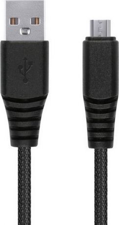 Кабель SmartBuy USB - micro USB, 3 м, черный