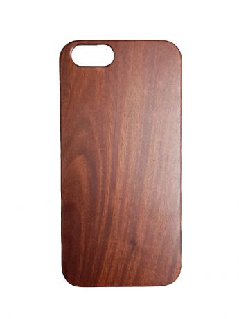 Чехол для сотового телефона Green Case Деревянный чехол накладка для Iphone 6/6S, коричневый