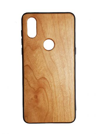 Чехол для сотового телефона Green Case Деревянный чехол для Xiaomi Mi Mix 3, светло-бежевый