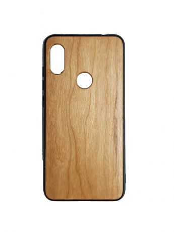 Чехол для сотового телефона Green Case Деревянный чехол для Xiaomi Redmi Note 6, светло-бежевый