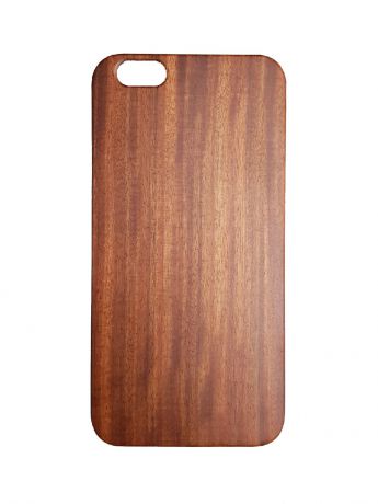 Чехол для сотового телефона Green Case Деревянный чехол-бампер для Iphone 6/6S, коричнево-красный