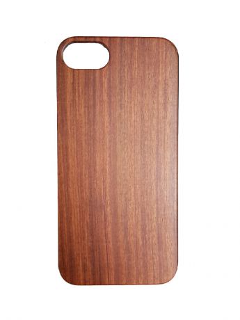 Чехол для сотового телефона Green Case Деревянный чехол-бампер для Iphone 7/8, коричнево-красный