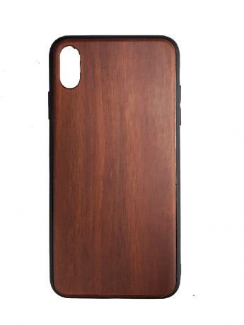 Чехол для сотового телефона Green Case Деревянный чехол для Iphone XS Max, коричневый