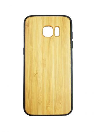 Чехол для сотового телефона Green Case Деревянный чехол-бампер для Samsung Galaxy S7, бежевый