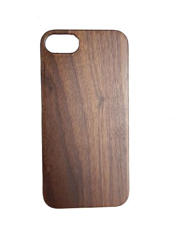 Чехол для сотового телефона Green Case Деревянный чехол-бампер для Iphone 7/8, коричневый