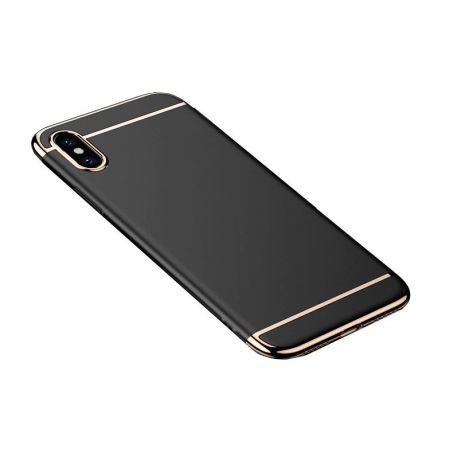 Чехол для сотового телефона Пластиковый для iPhone X, черный