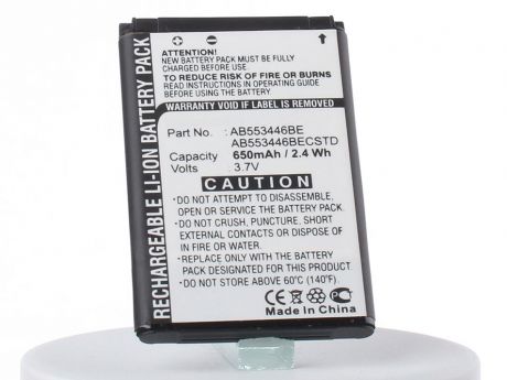 Аккумулятор для телефона iBatt iB-Samsung-GT-B2100-M2636