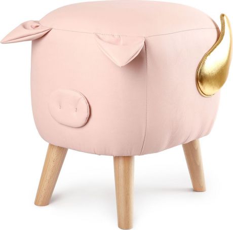 Пуф детский Happy Baby Pouf Piggy, 91011, розовый