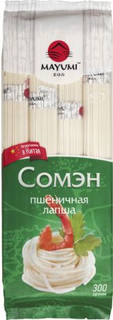 Лапша Mayumi Сомэн пшеничная, 300 г